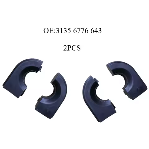 2 Pcs Car Front Stabilizer Sway Bar Bushing For BMW E65 E66 730d 730i 735i 740i 745d 745i 730Li 740L