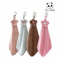 NICE CHILD Cute Floral Hanging Hand Towel Absorbs Water