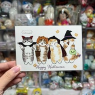 日版 Mofusand 鯊魚貓 2024年 Halloween 萬聖節系列 Postcard 明信片