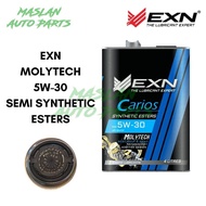 EXN AUTHENTIC CARIOS MOLYTECH SEMI SYNTHETIC ESTERS 5W-30