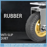 Black Rubber trolley wheels Set of 4Pcs LIVE-Rem 3/4/5 Inch Heavy Duty Trolley Cart Wheels etc.