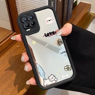 HP Realme 8 4G 8 5G 8 Pro 8s 5G Q3 Q3i V13 5G Narzo 30 5G Case Softcase Love Cat Phone Case Silicone