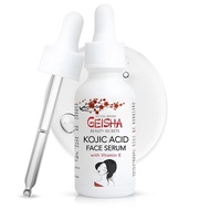 Geisha, Kojic Acid Serum, 1 Fl oz / 30ml, Helps to Reduce Dark Spots on Face, Body, Armpits, Elbows,