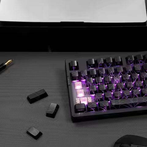ZORNHER Zuohe ZH980 Mechanical Keyboard Custom RGB Gasket 3mode Hot Swap bluetooth wireless keyboard