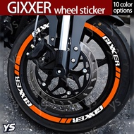 Gixxer Wheel Stickers for Suzuki Gixxer 250 Gixxer SF 250 Gixxer SP Gixxer SF SP Motorcycle Wheel Ri