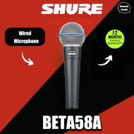 Shure BETA 58A ไมโครโฟนเสียงไดนามิก Supercardioid (BETA-58A / BETA58A)