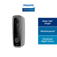 PHILIPS Home Safety Wireless Video Doorbell 5000 Series - HSP5300/01 (Compatible with HSP5310/01)