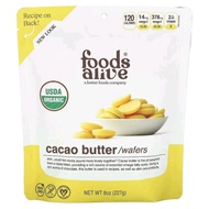 Foods Alive, Cacao Butter Wafers, 8 oz (227 g)