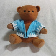 Grumpy Japanese Chef Teddy Bear Plush Soft Toy