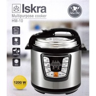 (ISKRA) 6L ELECTRIC PRESSURE COOKER TIMER RICE COOKER