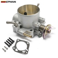 EPMAN Aluminum Silver Intake Manifold 70mm Throttle Body For Honda B16 B18 D16 F22 B20 D/B/H/F EG EK