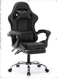 Gaming Chair เก้าอี้เกมส์ เก้าอี้คอเกมส์ มีพนักเท้า เก้าอี้เกม เก้าอี้เกมมิ่ง เก้าอี้เกมคอม เก้าอี้เกมถูกๆ