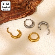 316L Surgical Steel Septum Daith Piercing Jewellery 16G 8mm 1 piece