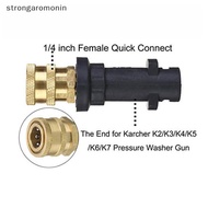NI  Pressure Washer Adapter Kit 1/4'' Quick Connect Female Fitting With K2 K3 K4 K5 K6 K7 And 5 Nozz