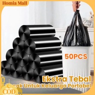 8L-20L Plastic Trash Bag 46X63CM Thick Black Trash Bag/