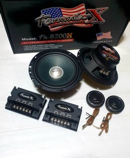 ลำโพงรถยนต์ Formula-X รุ่น FX-6200H แยกชิ้น 6.5 นิ้ว เครื่องเสียงรถยนต์