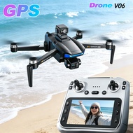 V06 Professional GPS Drone 3 - Axis Gimbal, Laser obstacle avoidance, 5km Digital Image Transmission