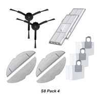 Roborock S8 Pro ของแท้อะไหล่เครื่องดูดฝุ่นพิเศษถุงม็อบกรองฝุ่นสำหรับ Roborock S8S8 + S8โปร