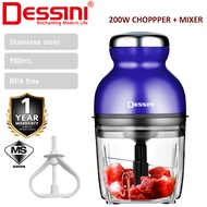DESSINI ITALY RS-1686 900mL Capsule Cutter Spin Chopper Blender Grinder Mixer Mincer Masher Juicer P