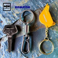 GANTUNGAN Key Komatsu - Master Key Miniature Bucket Excavator Keychain Set Komatsu