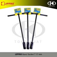 Lippro Socket Wrench T 17mm / Key T 17mm / Socket Wrench T 17mm