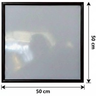Photo Frame Black 50x50 cm. 50x50 Cm.black Lightweight Durable Not Easy To Break!
