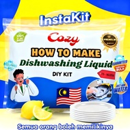 Cozy DIY Dishwashing Liquid (10-15L)cleaning, degreasing, stain removal,sterilization lemon Aloe Ver