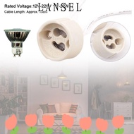 LANSEL1 Lamp Holder, Wire Connector Ceramic Head Bulb Base, High Quality G4 Socket Plug 10cm G4/G5.3