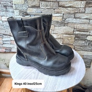 Kings safety boots size 40 insole 25cm