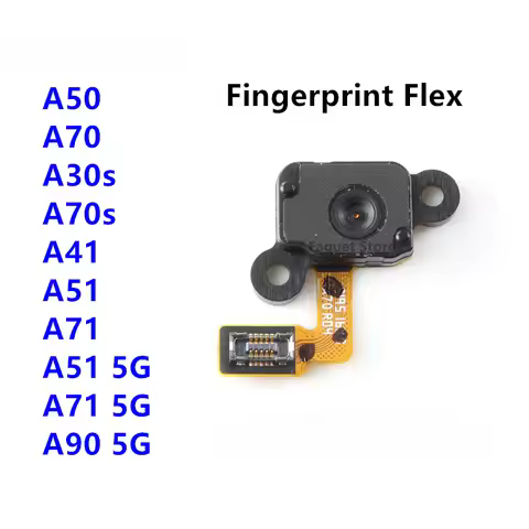 Home Button Fingerprint Sensor Flex Cable For Samsung Galaxy A50 A505FN A70 A705F A30s A51 A515F A70