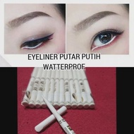 Eyeliner Pensil Putih Putar / Eyeliner Pensil Putih Waterproof