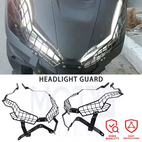 Motorcycle Scooter Accossories Front Headlight Grille Lamp Guard Cover Net Protector For HONDA ADV35