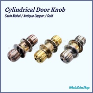 HEAVY DUTY Cylindrical Door Knob Lock Set | Tombol Pintu Bilik Rumah | BACKSET - 60MM