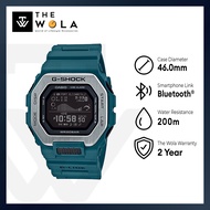 [100% Original G Shock] Casio G-Shock Men's Digital GBX-100-2 Step Tracker Bluetooth Green Resin Spo