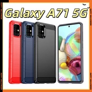 Samsung Galaxy A71 5G Carbon Fiber SM-A716B Shock-resistant Phone Case Samsung A71 5G Protective Cas