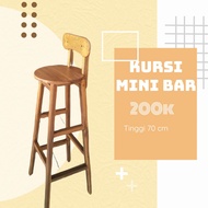 kursi baso/kursi minibar/jati belanda