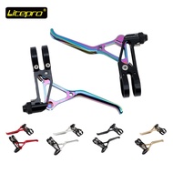 Litepro Bicycle Brake Lever LP Ultralight 64g Aluminum Alloy V Brake Handle Lever for Folding Bike R