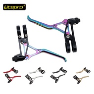 Litepro Bicycle Brake Lever LP Ultralight 64g Aluminum Alloy V Brake Handle Lever for Folding Bike Road Bike Small Wheel