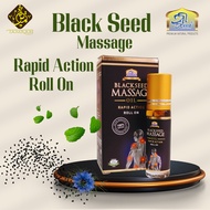 Alkhair Black Seed Massage Roll On / Black Seed Oil Massage / 6 ml / Natural / Oitment