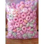 Colorful getas donuts / rainbow donuts dry snacks donuts 100g pack