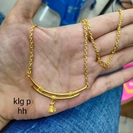 REPLIKA 24k gold replica necklace