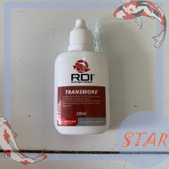 aquarium obat ikan RDI TRANSMORE STABILIZER 28 ML/operasi ikan arwana RED DRAGON INDONESIA