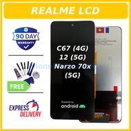 Realme C67 LCD Display Touch Screen Compatible for Realme C67 (4G) / 12 (5G) / Narzo 70x (5G)