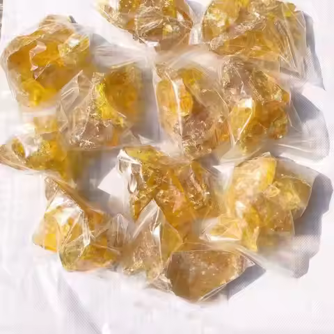 Pine Rosin - Tree Resin - Colophony-Making Beeswax Cloth Food Wraps, Gum Nugget Rock Form, Hand Grip