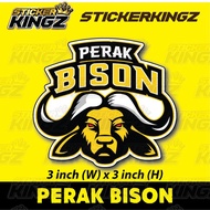 Sticker Sepak Takraw League STL Perak Bison