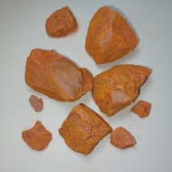 terbaru !!! xiong huang jiao bentuk utuh batu 600gram 雄黄角realgar ready