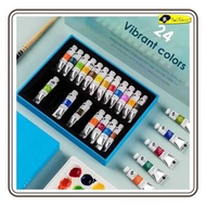 Paul Rubens Professional Tubular Watercolor 24/36 Vibrant Colors Rich Pigments 5ml for ers Artists S