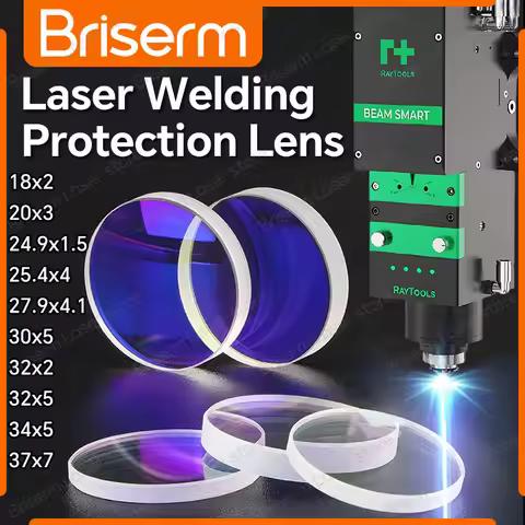 Laser Lens 18x2 20x3 27.9x4.1 37x7 30x5 Laser Protective Lens Optical Laser Lenses for Raytools Prec