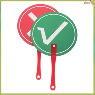 🖼️ Assorted Color Durable Plastic Classroom Response Paddles 6 x 9 inches for Fast Participation