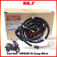 ORIGINAL YAMAHA NVX 155 V1 LONG WIRE FUEL COIL WITH CKP SENSOR B63-H1410-12 FUEL COIL ORI NVX155 V1 